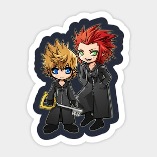 Roxas and Axel - Kingdom Hearts Sticker